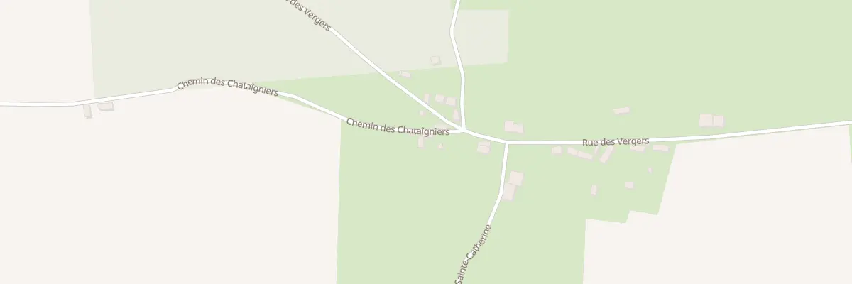 Plan du 1 Che des Châtaigniers à Saxi-Bourdon