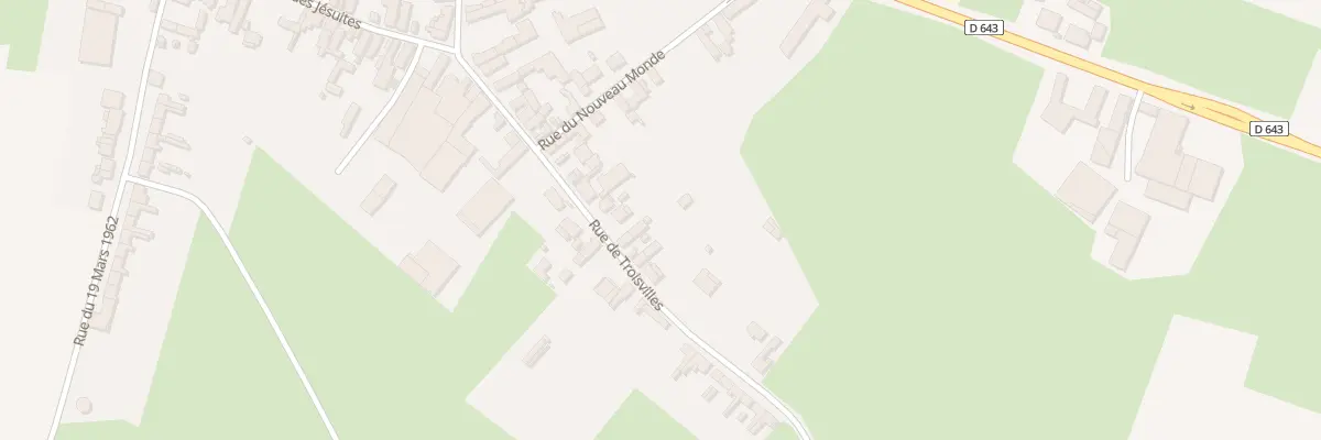 Plan du 35B Rue de Troisvilles à Inchy