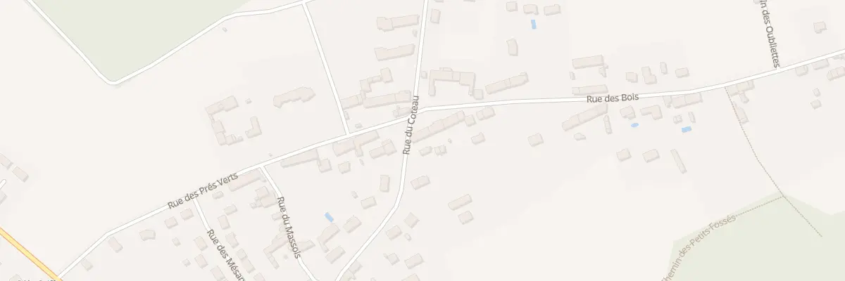 Plan du 17 Rue du Côteau à Charbuy