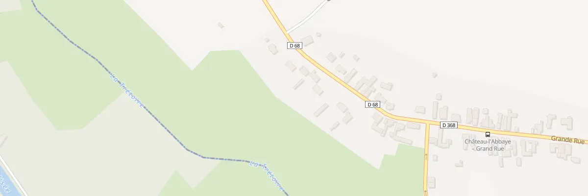 Plan du 71 Grande Rue à Château-l’Abbaye