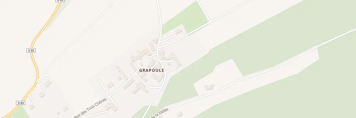 Plan du 64A Grapoule à Coulangeron
