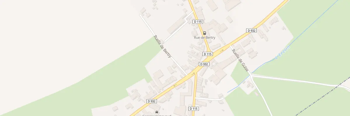 Plan du 22 Vc Brunehaut à Maurois