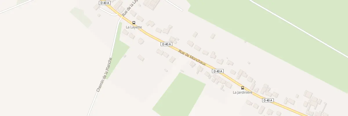 Plan du 65 Rue de Monchaux à Verchain-Maugré