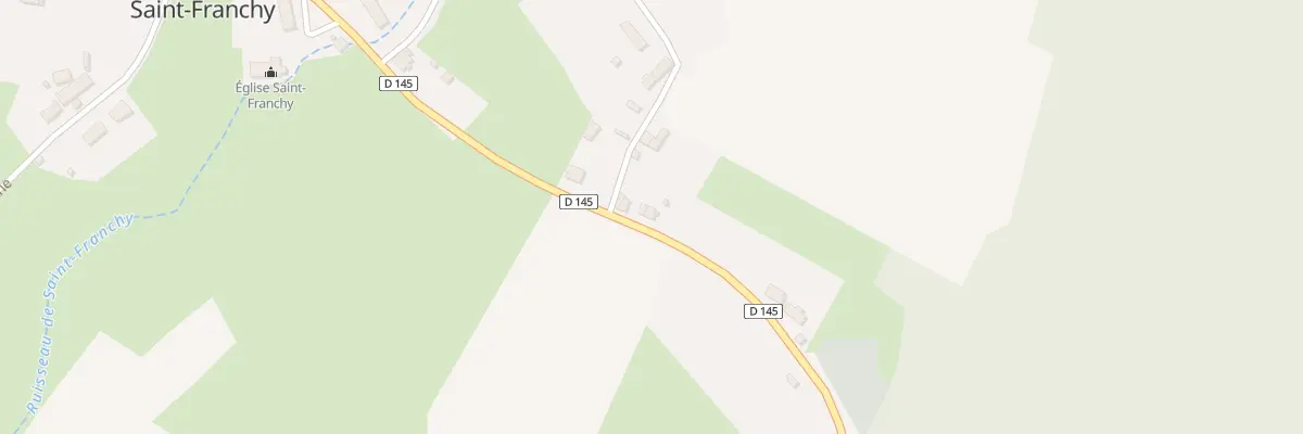Plan du 97 La Montee à Saint-Franchy