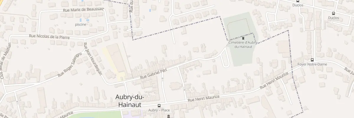 Plan du 14C Rue Gabriel Peri à Aubry-du-Hainaut