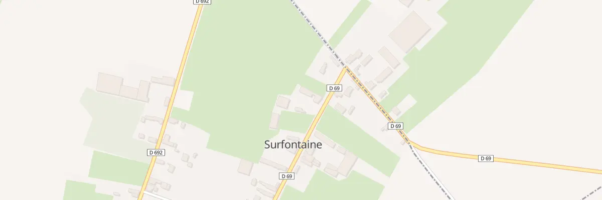 Plan du 19 Rue de l’Eglise à Surfontaine