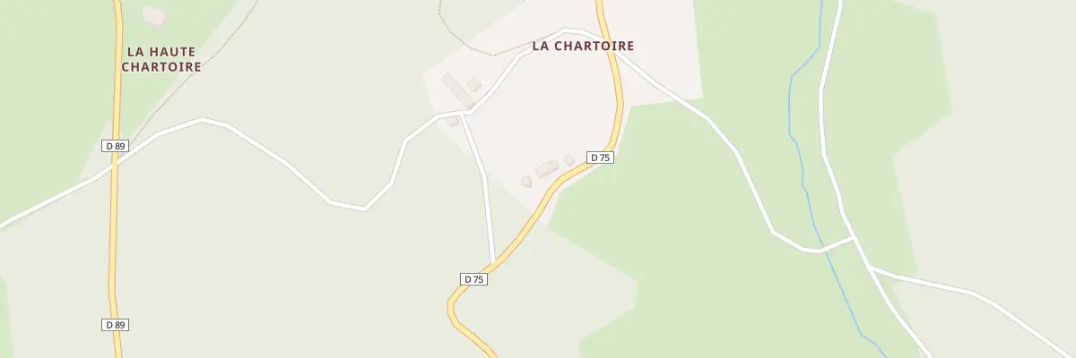Plan du 5393 La Chartoire au Vernet-Chaméane