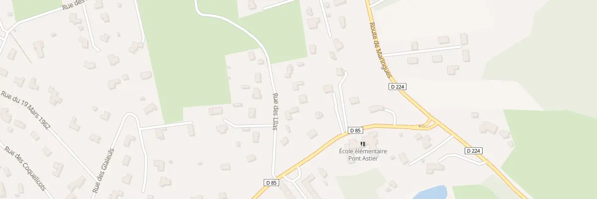 Plan du 4 Rue des Lilas à Orléat
