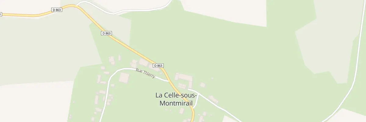 Plan du 1 Che du Trival à Dhuys et Morin-en-Brie