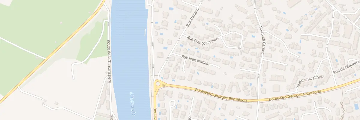 Plan du 4 Rue Jean Nohain à Agde