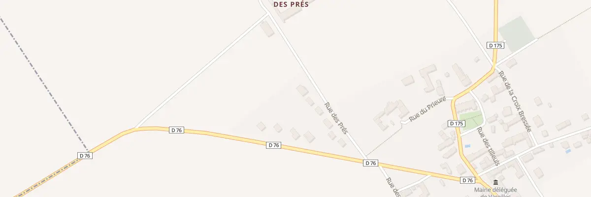 Plan du 11 Rue des Pres aux Vallées de la Vanne