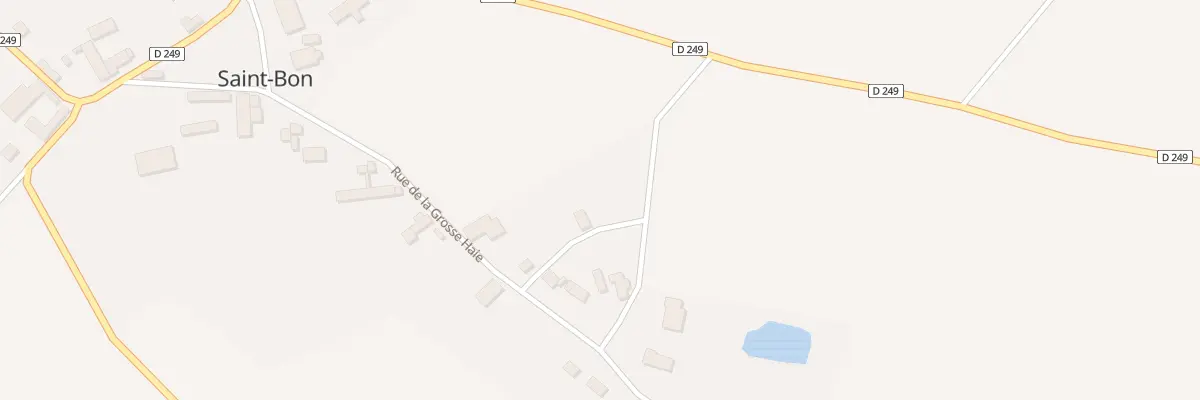 Plan du 6 Rue de la Grosse Haie à Saint-Bon