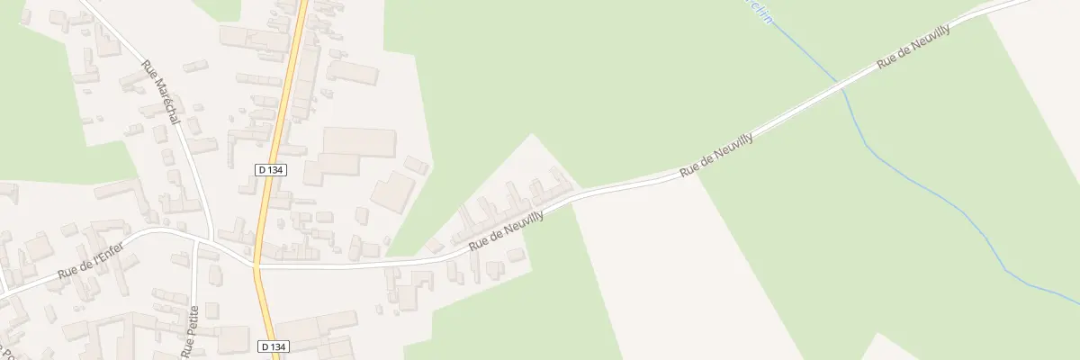 Plan du 41 Rue de Neuvilly à Inchy