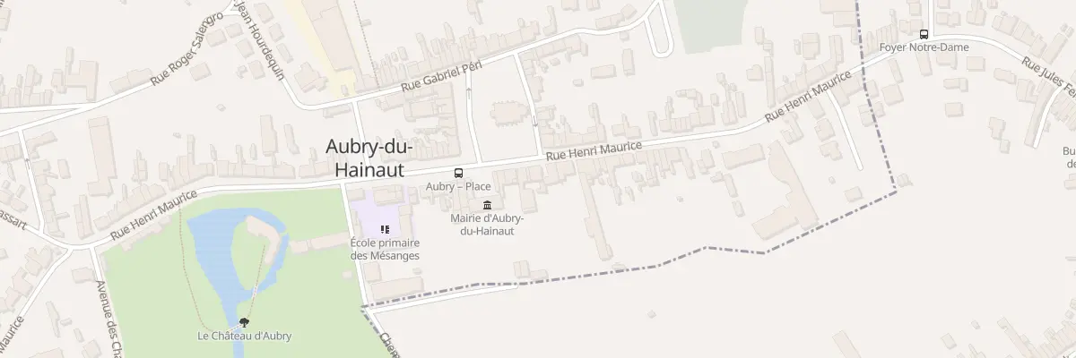 Plan du 41 Rue Henri Maurice à Aubry-du-Hainaut