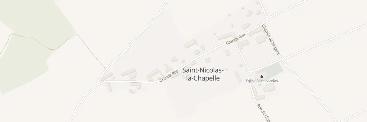 Plan du 13 Gr Grande Rue à Saint-Nicolas-la-Chapelle