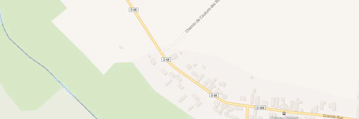 Plan du 96 Grande Rue à Château-l’Abbaye