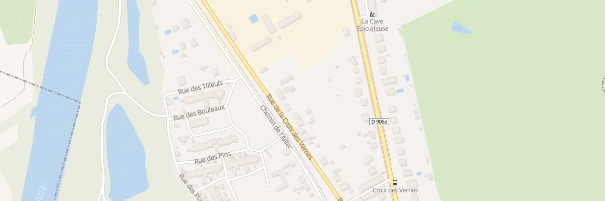 Plan du 36 Rue de la Croix des Vernes à Saint-Yorre