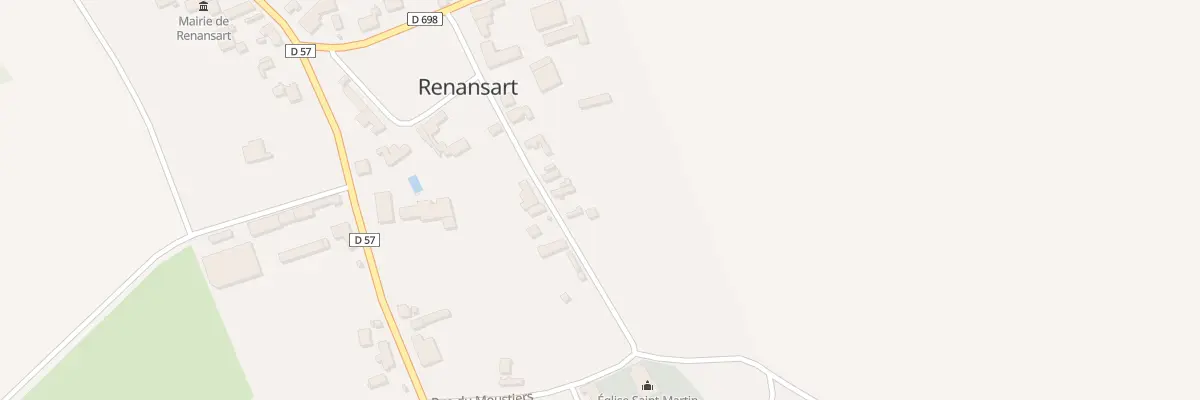 Plan du 3 Rue de l’Eglise à Renansart