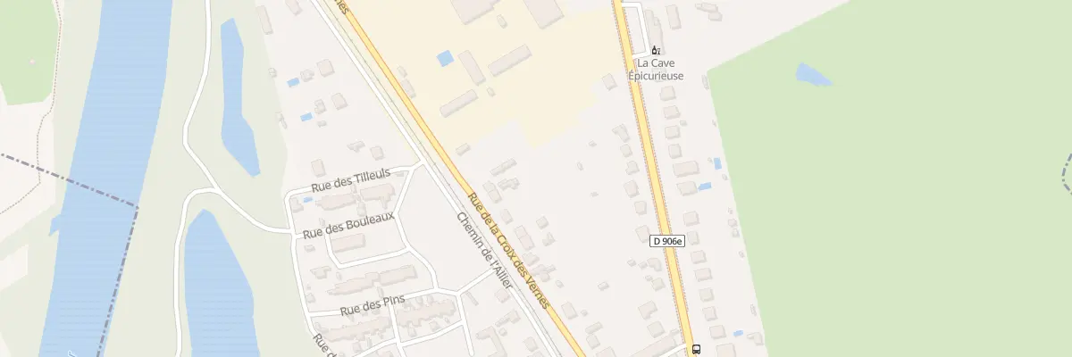 Plan du 38 Rue de la Croix des Vernes à Saint-Yorre