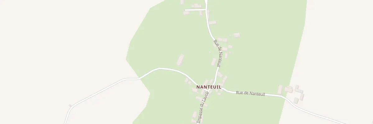 Plan du 9001 Nanteuil à Billy-Chevannes