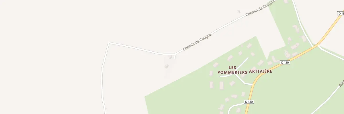 Plan du 5018 Cougne à Sanssat