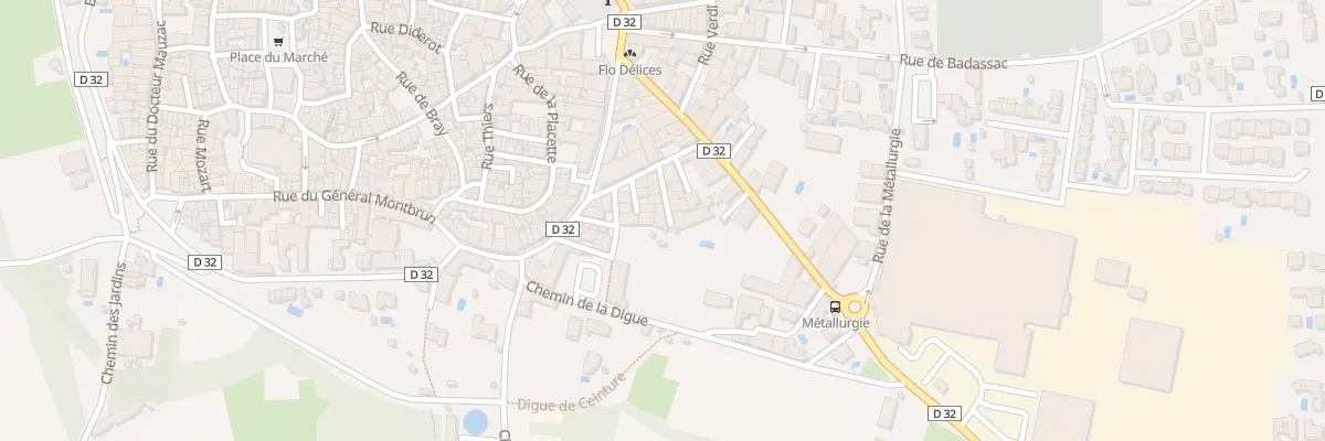 Plan du 6B Rue des Rosiers à Florensac