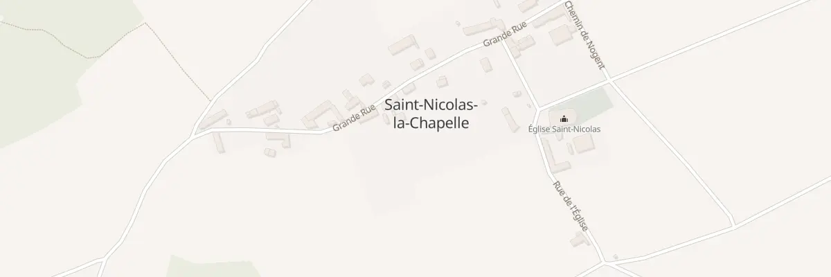 Plan du 14 Gr Grande Rue à Saint-Nicolas-la-Chapelle