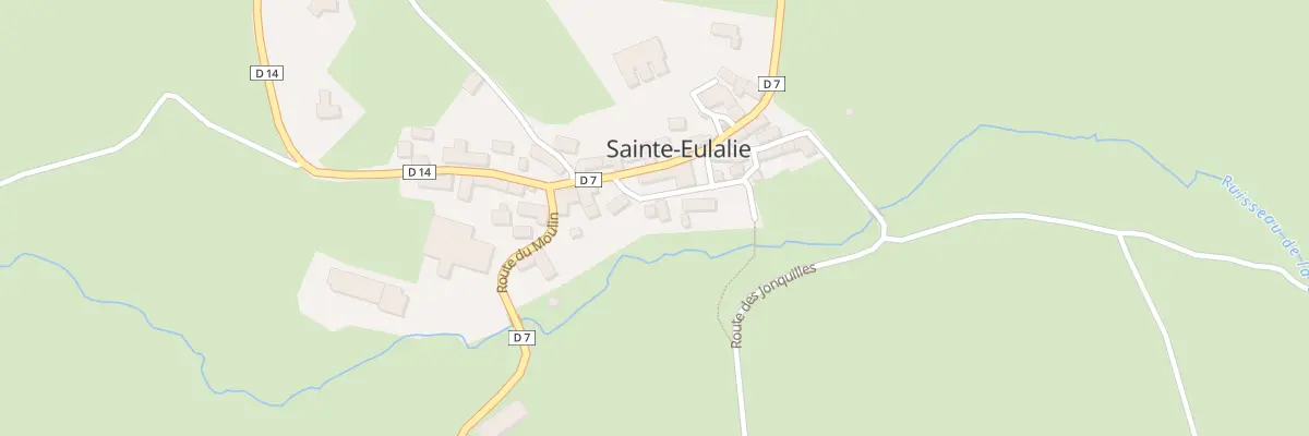 Plan du 5057 Le Bourg à Sainte-Eulalie