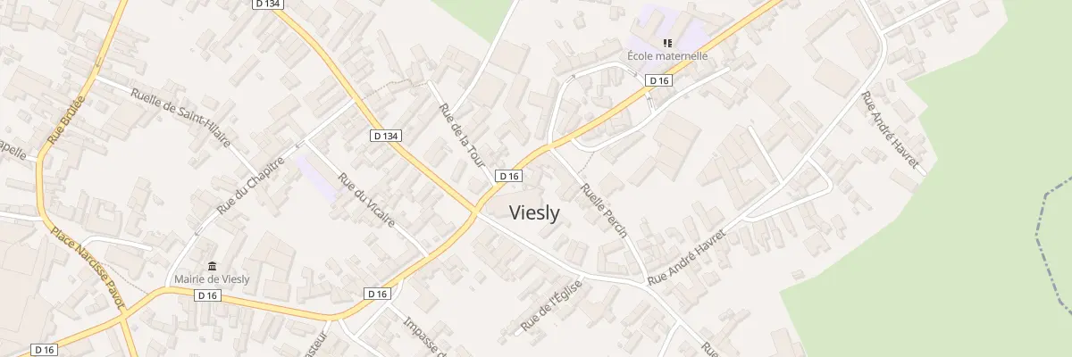 Plan du 2 Rue de Briastre à Viesly
