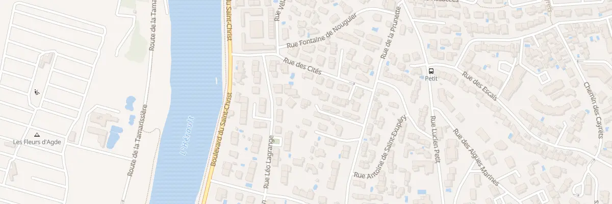Plan du 7 Imp des Prunettes à Agde