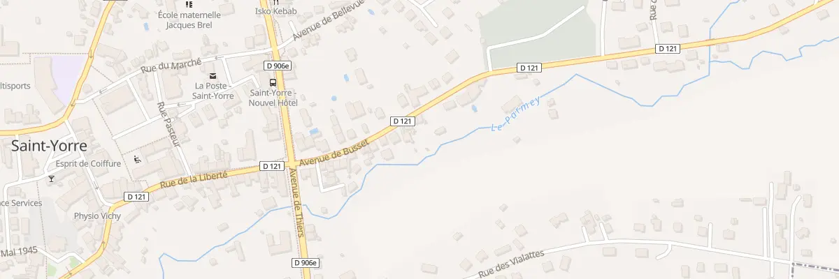 Plan du 26 Av de Busset à Saint-Yorre