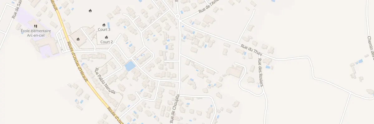 Plan du 117 Rue de Choupila à Paulhan