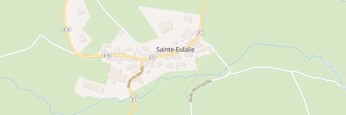 Plan du 5052 Le Bourg à Sainte-Eulalie