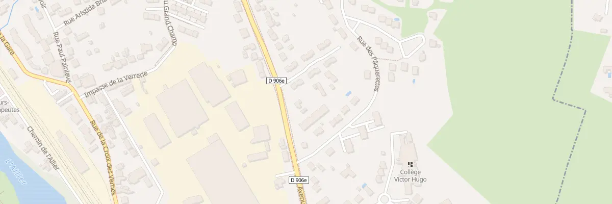 Plan du 57 Av de Thiers à Saint-Yorre