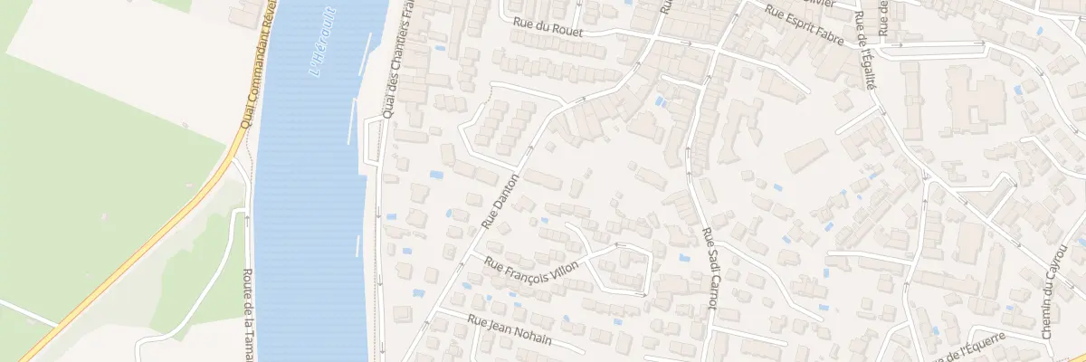 Plan du 35 Rue Danton à Agde