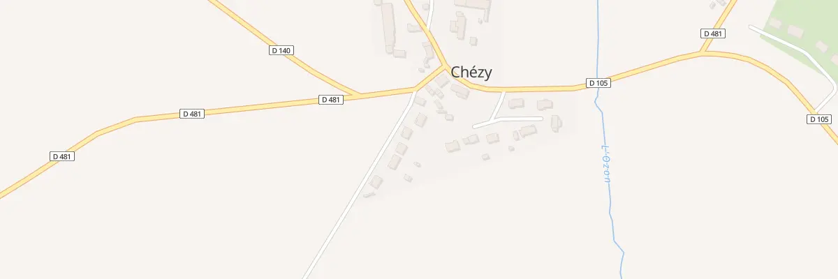 Plan du 1 Lot les Aubepines à Chézy