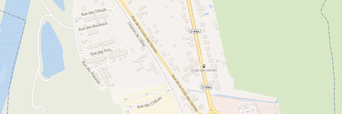 Plan du 20 Rue de la Croix des Vernes à Saint-Yorre
