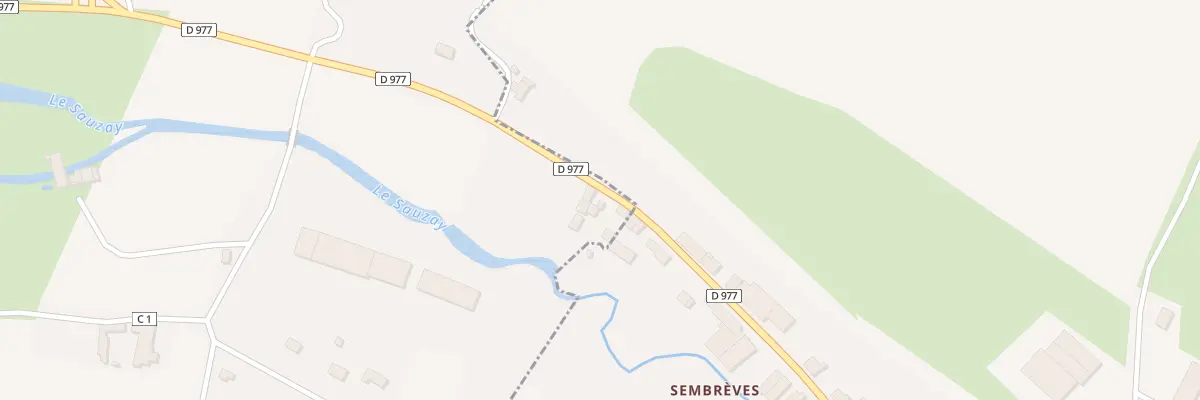 Plan du 5001 Rte Sedan à Oisy
