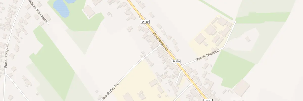 Plan du 231 Rue Jean Jaurès à Raismes