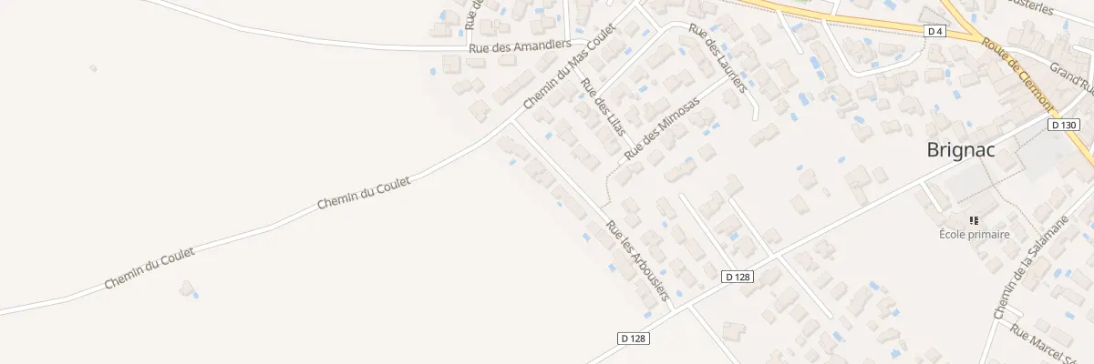 Plan du 17 Rue des Arbousiers à Brignac