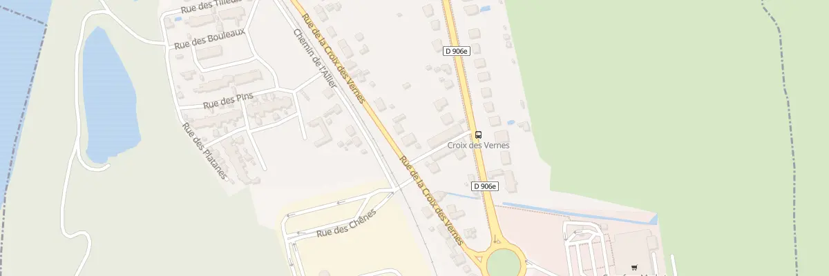 Plan du 16 Rue de la Croix des Vernes à Saint-Yorre