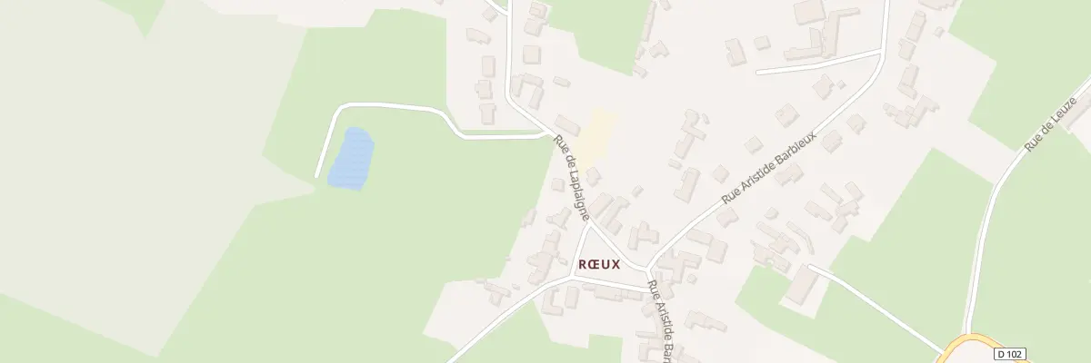 Plan du 13B Pl de Roeux à Flines-lès-Mortagne