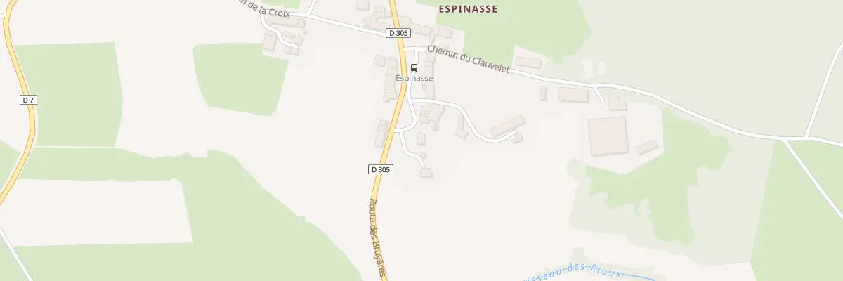 Plan du 5280 Espinasse à Trézioux