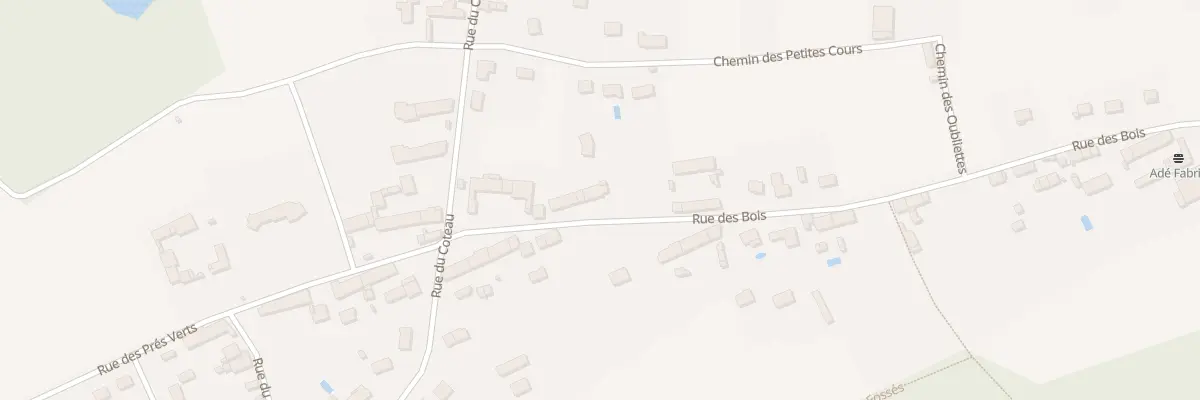 Plan du 7 Rue des Bois à Charbuy