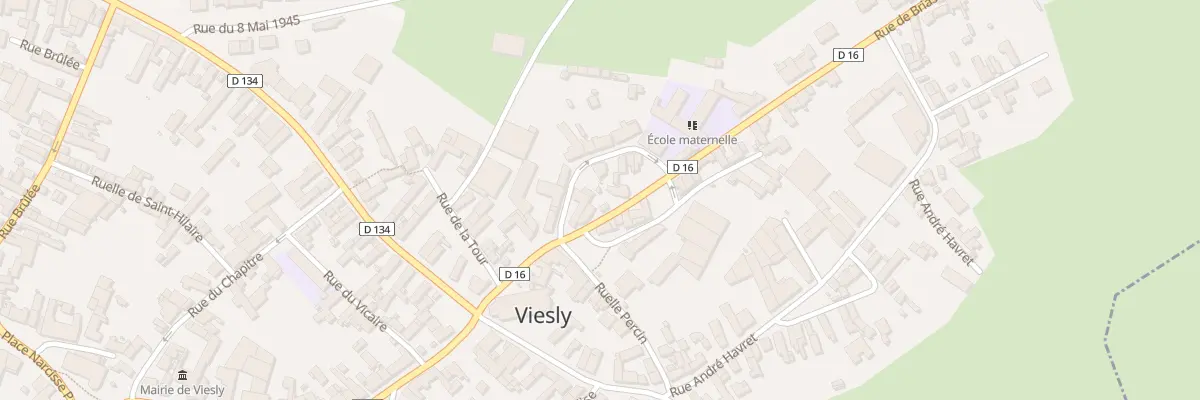 Plan du 5 Rue de Briastre à Viesly