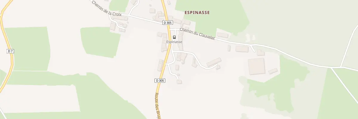 Plan du 5129 Espinasse à Trézioux