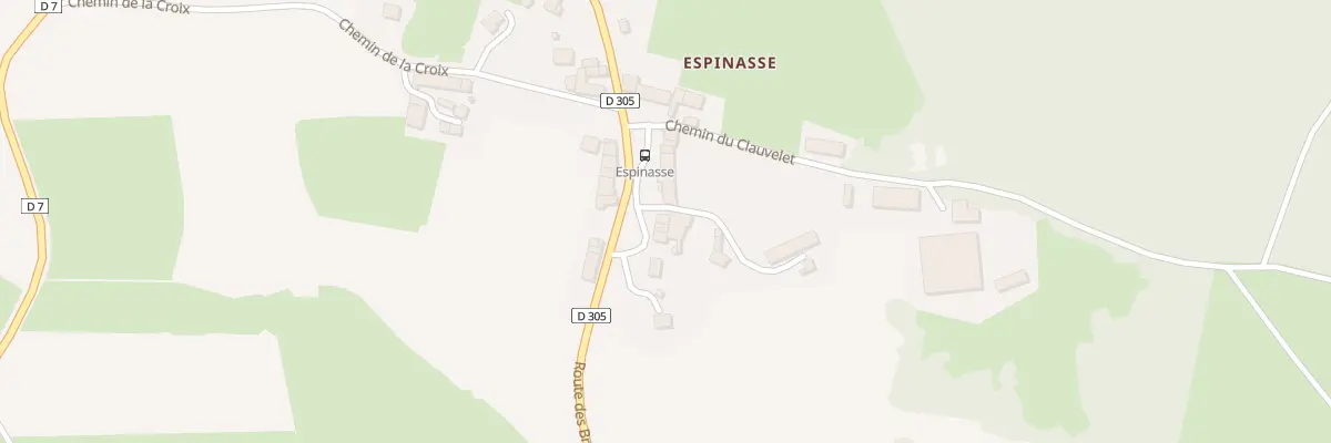 Plan du 5126 Espinasse à Trézioux