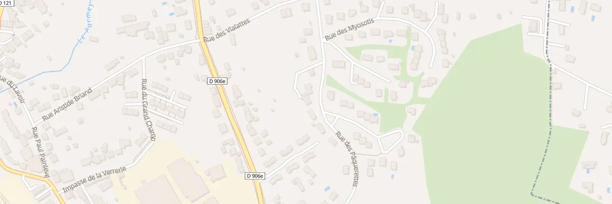Plan du 23 Rue des Pâquerettes à Saint-Yorre