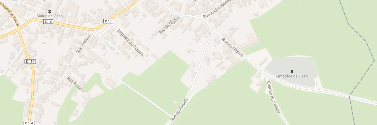 Plan du 48B Rue de l’Eglise à Viesly