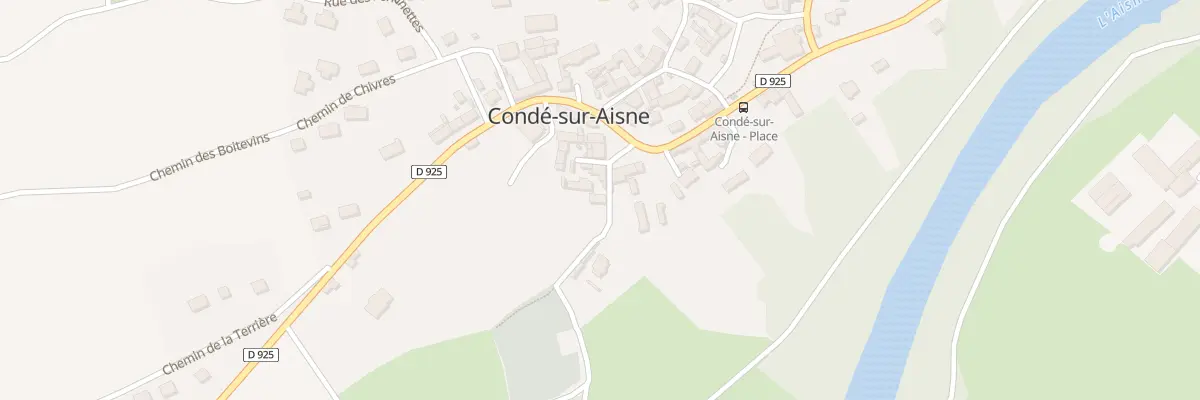 Plan du 1 Imp du Montcel à Condé-sur-Aisne